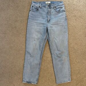 The ankle straight ultra high rise